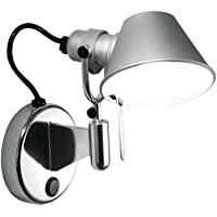 Artemide Tolomeo Micro Foco con interruptor- E14- 46 Watts- aluminio